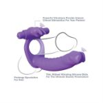 Image de C-RINGZ SILICONE DOUBLE PENETRATOR RABBIT MAUVE