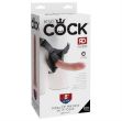 Image de King Cock Strap-on Harness w/ 8" Cock - Flesh