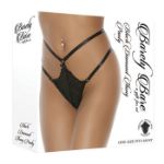 Image de BLACK DIAMOND THONG PANTY