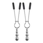 Image de Beaded Nipple Clamps - Silver