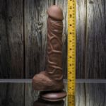 Image de 10" Flexskin Poseable True Feel Dildo - Dark