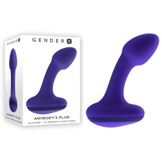 Image de Anybody's Plug - Silicone Rechargeable - Purple