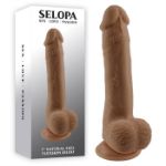 Image de 7" Natural Feel Flexskin - Dildo - Dark